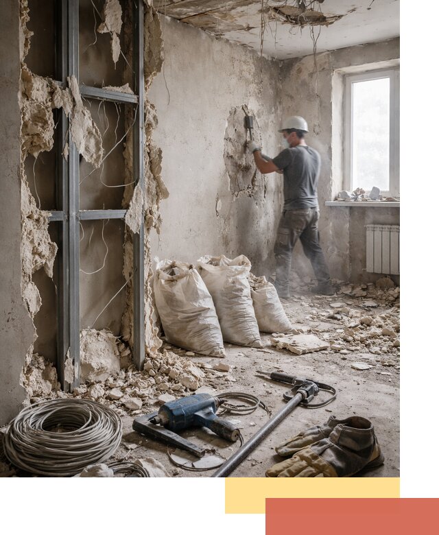 Профессиональный демонтаж зданий и конструкций в Горячем Ключе