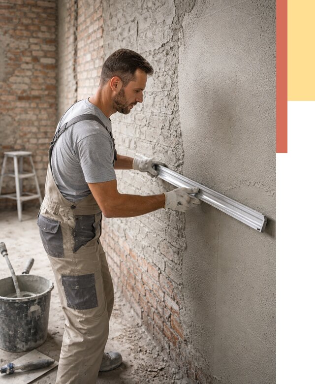 Штукатурка кирпичных стен в Горячем Ключе от 4650 руб/м2 — быстро и недорого | ОТДЕЛОЧНИК-Грч