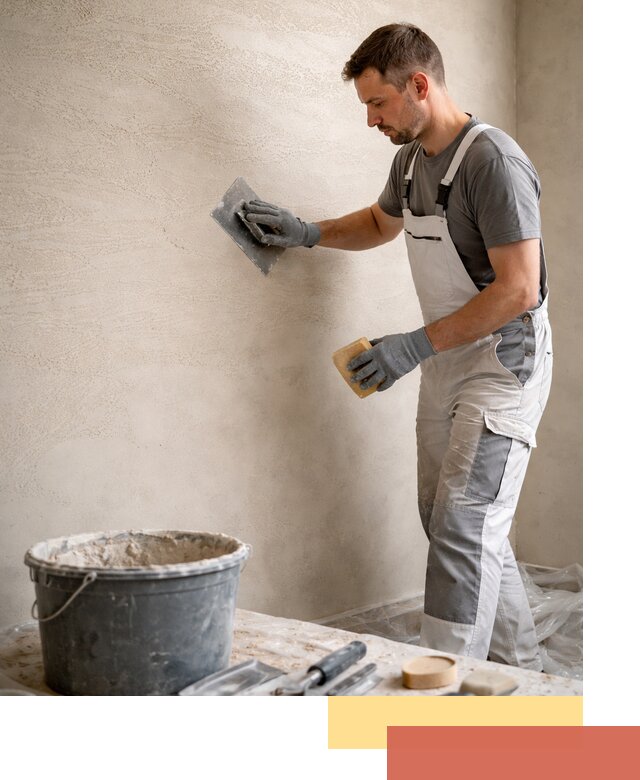 Декоративная штукатурка травертин в Горячем Ключе для стен и потолков