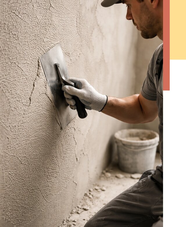 Структурная штукатурка стен в Горячем Ключе от 4650 руб. под ключ | ОТДЕЛОЧНИК-Грч