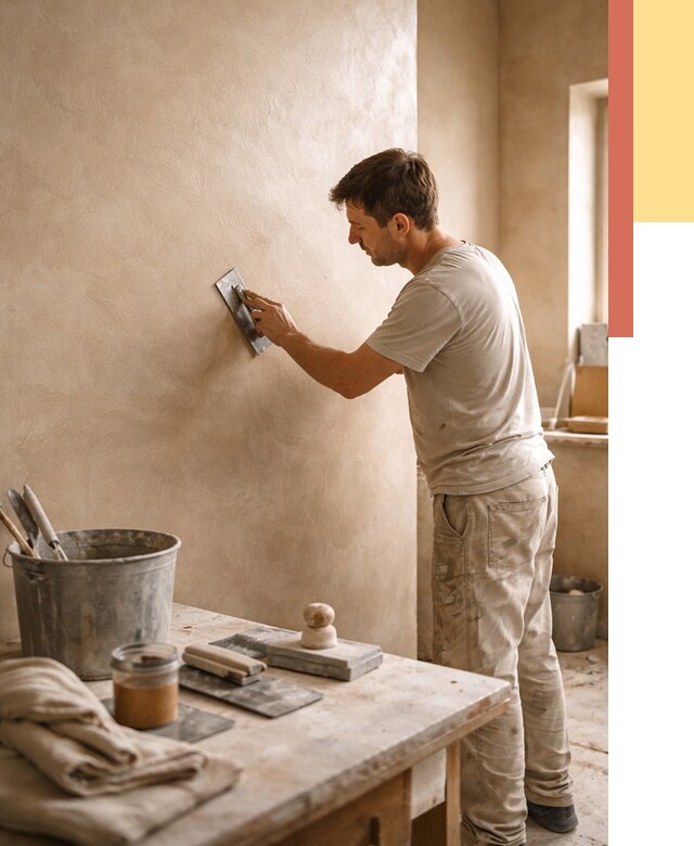 Марокканская штукатурка таделакт в Горячем Ключе под ключ от 4340 руб. | ОТДЕЛОЧНИК-Грч