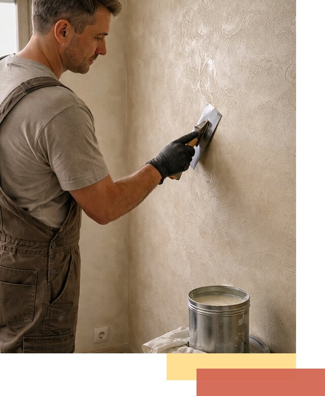 Нанесение воска на штукатурку в Горячем Ключе для защиты и блеска