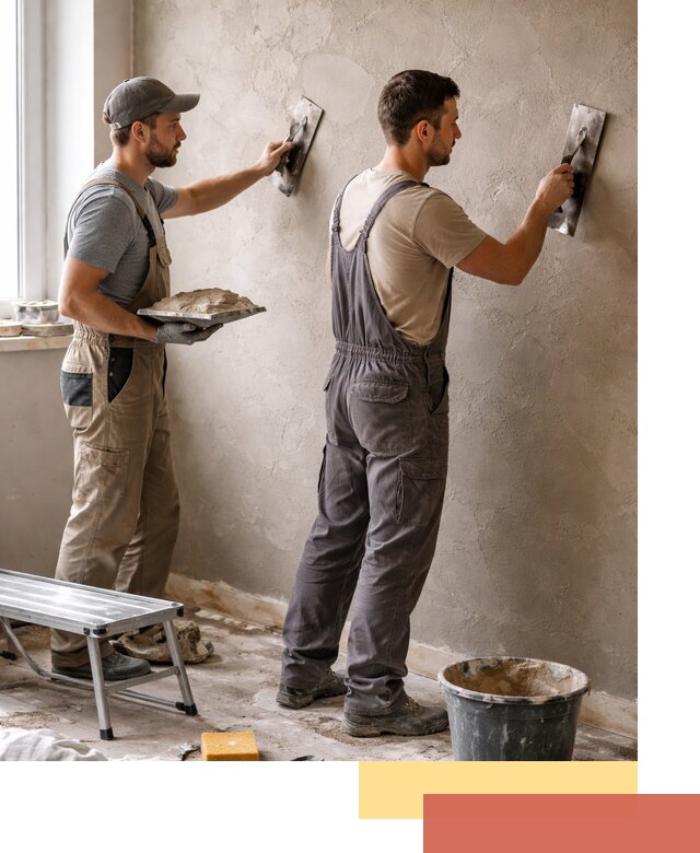 Ремонт декоративной штукатурки и восстановление фактуры в Горячем Ключе