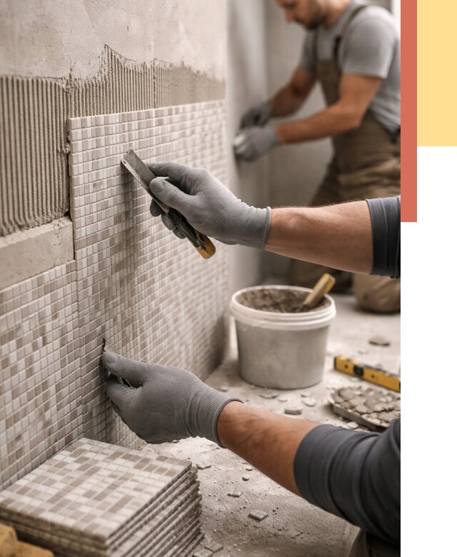 Облицовка стен мозаикой в Горячем Ключе от 3307 руб/м2 — укладка мозаики на стены | ОТДЕЛОЧНИК-Грч