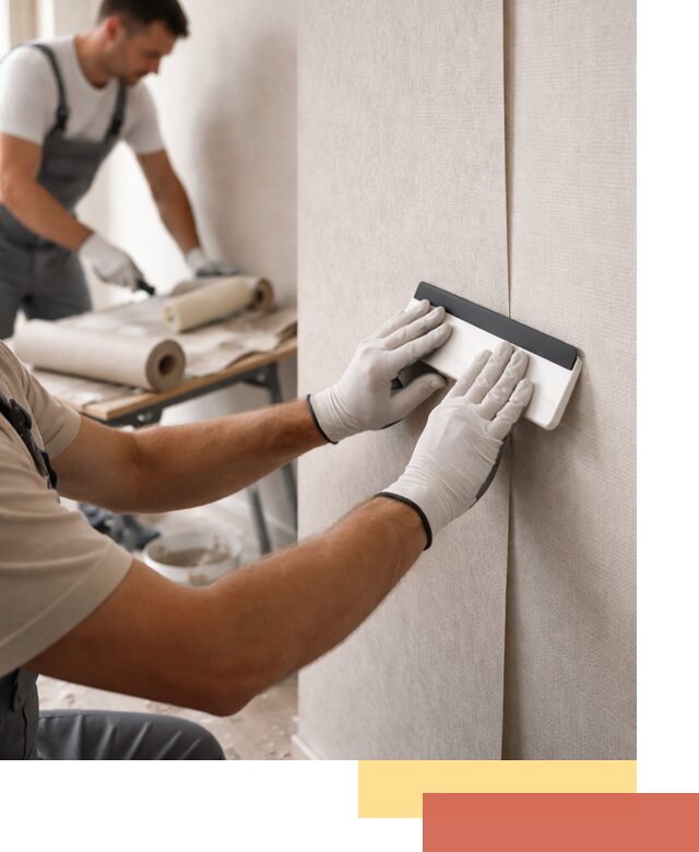 Поклейка обоев под покраску в Горячем Ключе профессионально и быстро