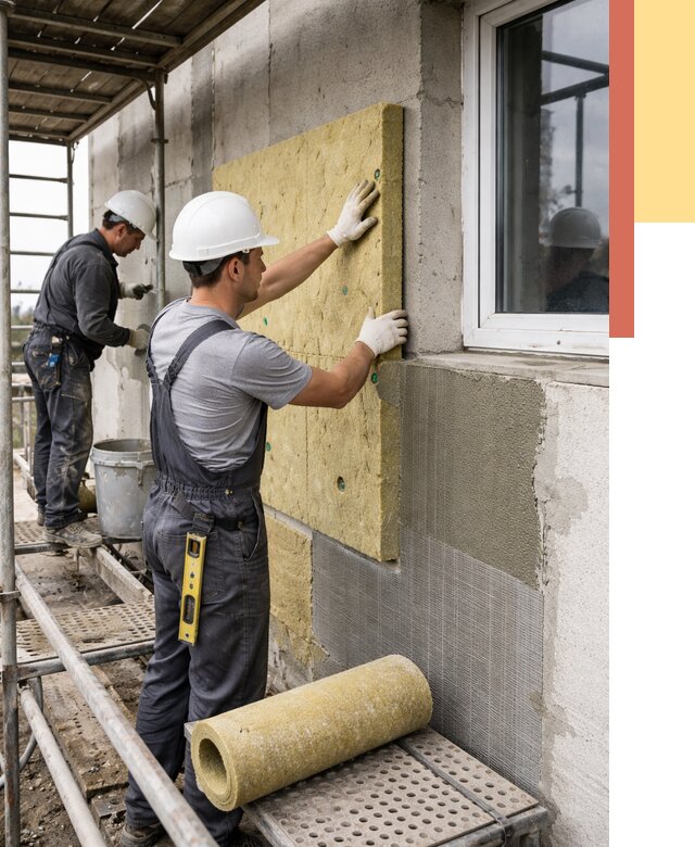 Утепление стен в Горячем Ключе от 4443 руб. под ключ — быстро и недорого | ОТДЕЛОЧНИК-Грч