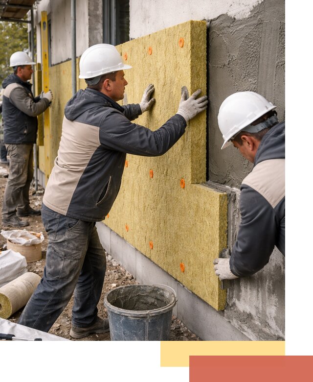 Утепление стен минватой в Горячем Ключе — тепло и звукоизоляция