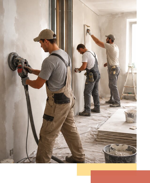 Профессиональная отделка стен в Горячем Ключе качественно и в срок