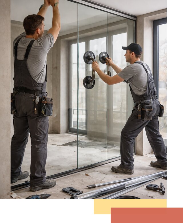 Цельностеклянные перегородки под ключ в Горячем Ключе