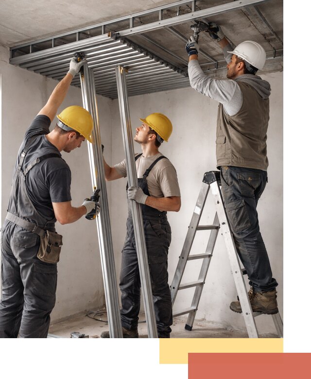 Монтаж реечного потолка под ключ в Горячем Ключе