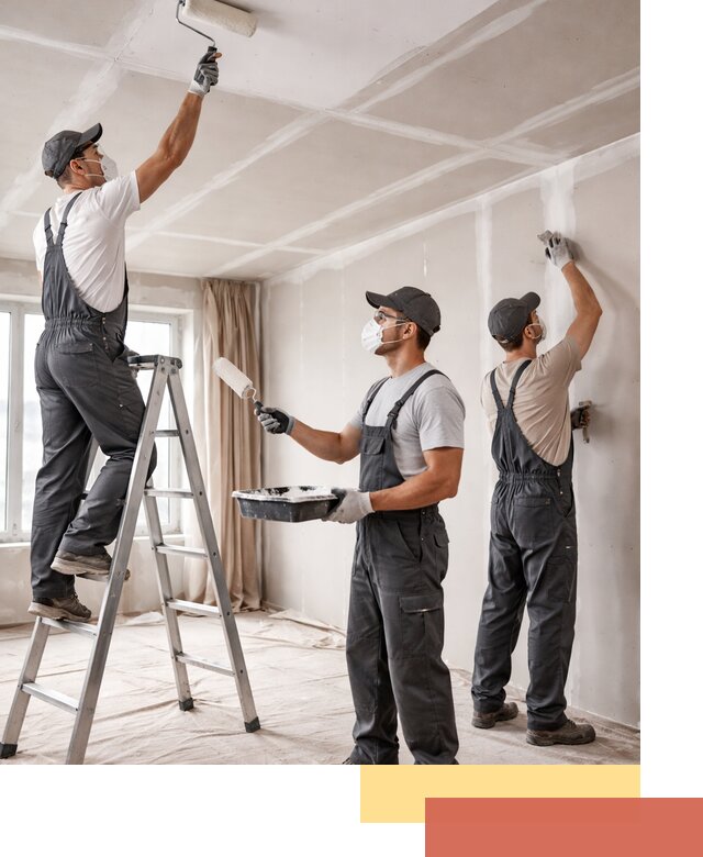 Покраска потолка из гипсокартона в Горячем Ключе качественно и недорого