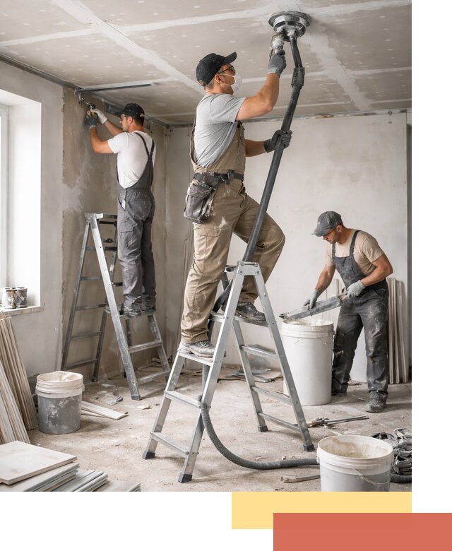 Ремонт потолка из гипсокартона в Горячем Ключе: быстрый и качественный монтаж