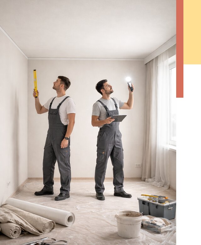 Отделка потолка в Горячем Ключе недорого от 775 руб/м2 | Услуги ОТДЕЛОЧНИК-Грч