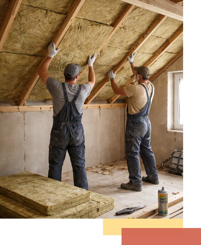 Утепление потолка минеральной ватой в Горячем Ключе